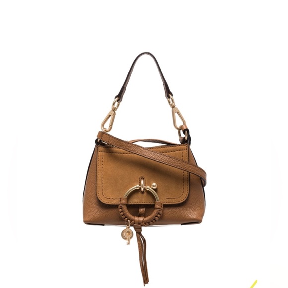 SEE BY CHLOÉ Joana leather crossbody NEW brown - Picture 7 of 7